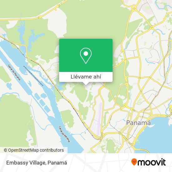 Mapa de Embassy Village
