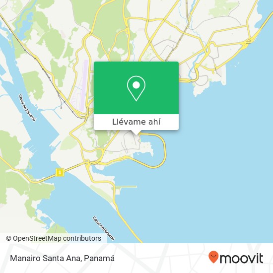 Mapa de Manairo Santa Ana