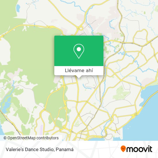 Mapa de Valerie's Dance Studio