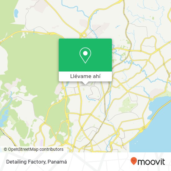 Mapa de Detailing Factory