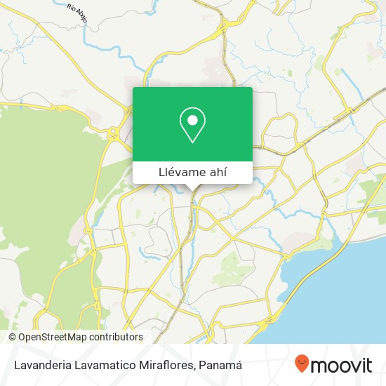 Mapa de Lavanderia Lavamatico Miraflores