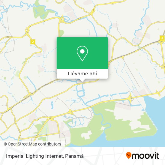 Mapa de Imperial Lighting Internet