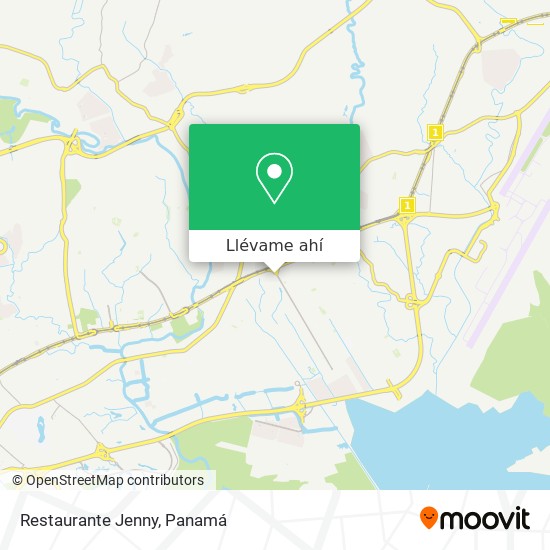 Mapa de Restaurante Jenny