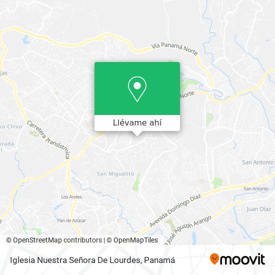 Mapa de Iglesia Nuestra Señora De Lourdes