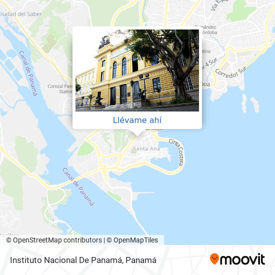 Mapa de Instituto Nacional De Panamá