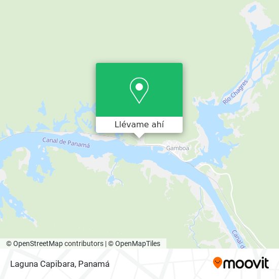 Mapa de Laguna Capibara