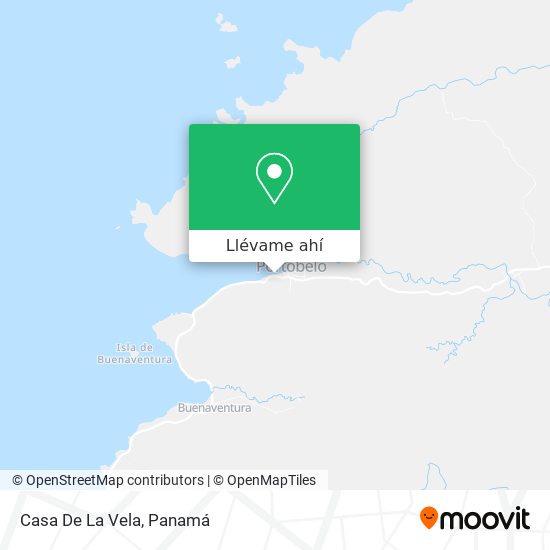 Mapa de Casa De La Vela