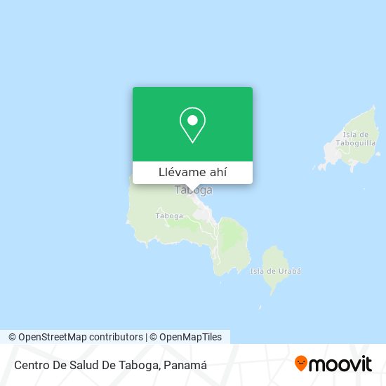 Mapa de Centro De Salud De Taboga
