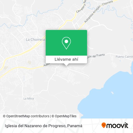 Mapa de Iglesia del Nazareno de Progreso