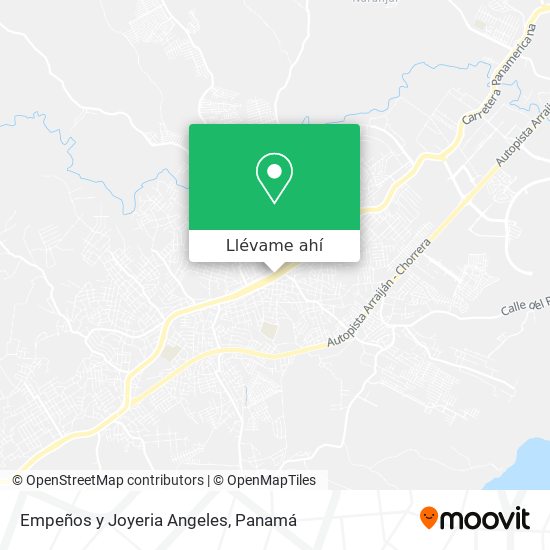 Mapa de Empeños y Joyeria Angeles