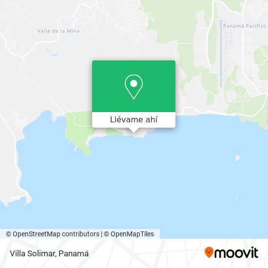 Mapa de Villa Solimar