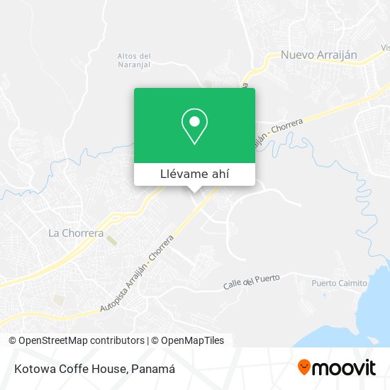 Mapa de Kotowa Coffe House