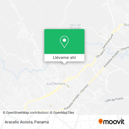 Mapa de Aracelis Acosta