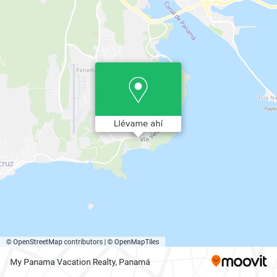 Mapa de My Panama Vacation Realty