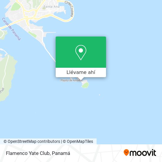 Mapa de Flamenco Yate Club