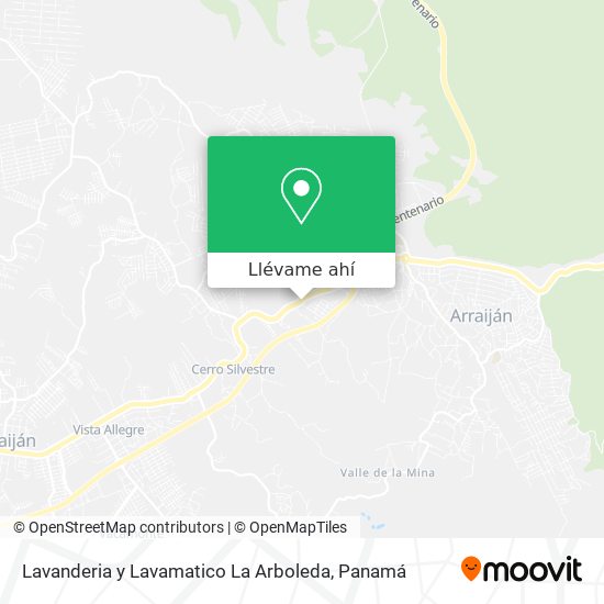 Mapa de Lavanderia y Lavamatico La Arboleda