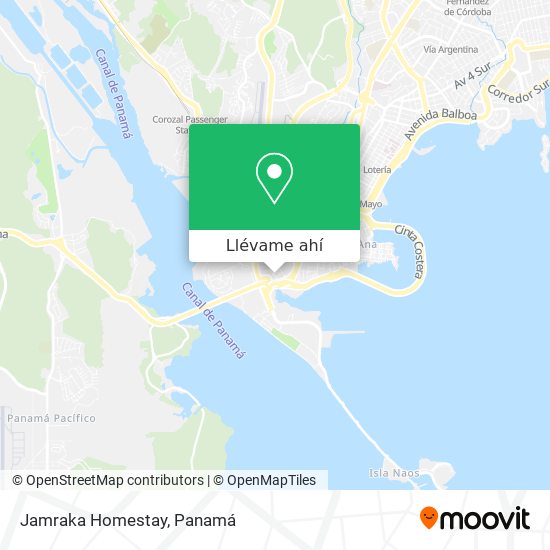 Mapa de Jamraka Homestay