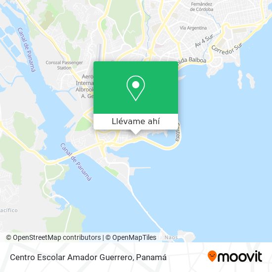 Mapa de Centro Escolar Amador Guerrero