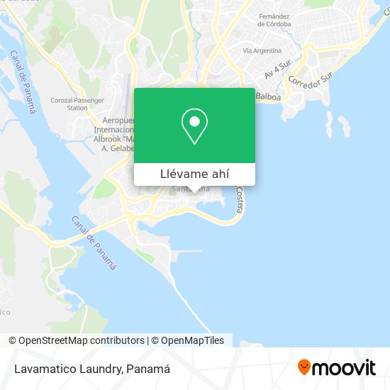 Mapa de Lavamatico Laundry