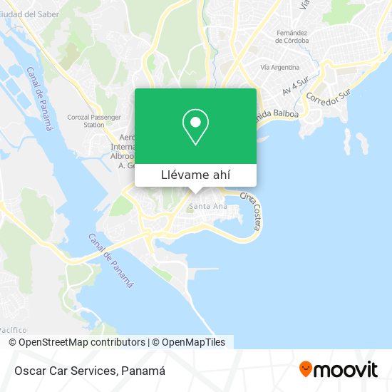 Mapa de Oscar Car Services