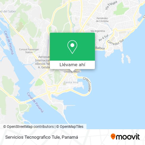 Mapa de Servicios Tecnografico Tule