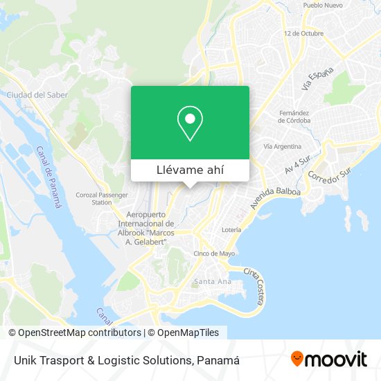 Mapa de Unik Trasport & Logistic Solutions