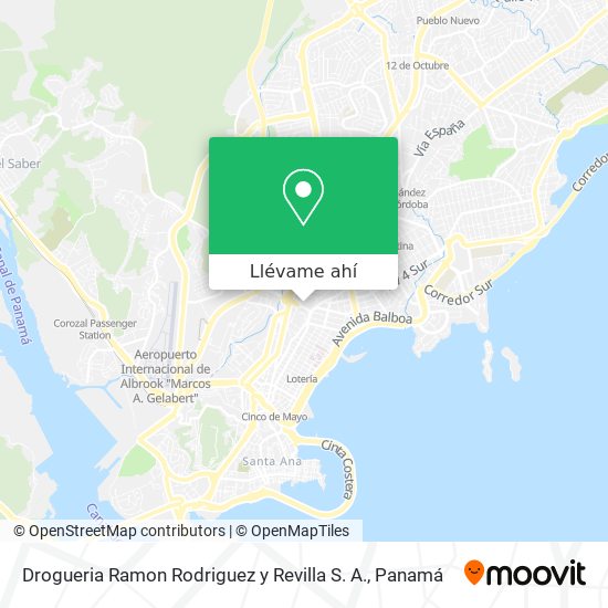 Mapa de Drogueria Ramon Rodriguez y Revilla S. A.