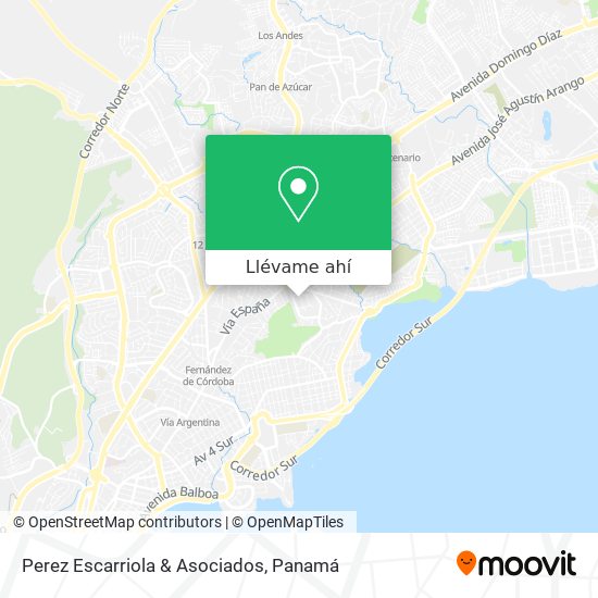 Mapa de Perez Escarriola & Asociados