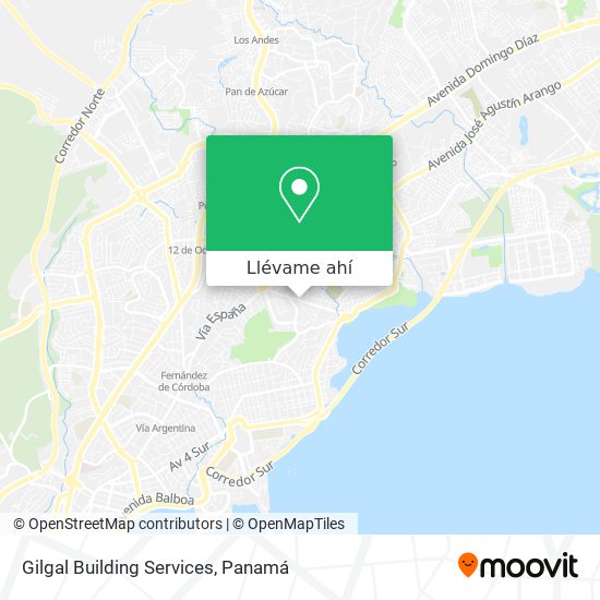 Mapa de Gilgal Building Services
