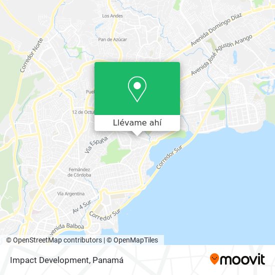 Mapa de Impact Development