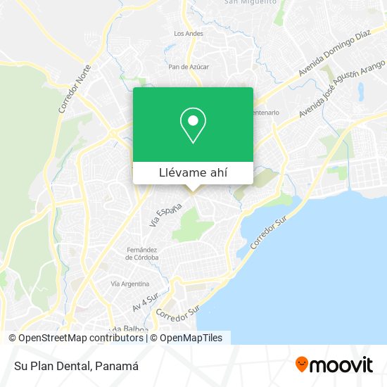 Mapa de Su Plan Dental