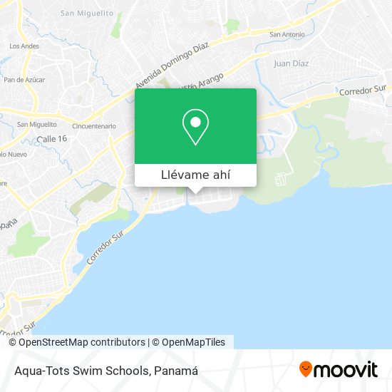 Mapa de Aqua-Tots Swim Schools
