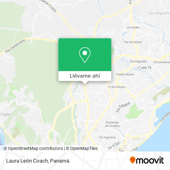 Mapa de Laura León Coach