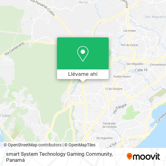 Mapa de smart System Technology Gaming Community