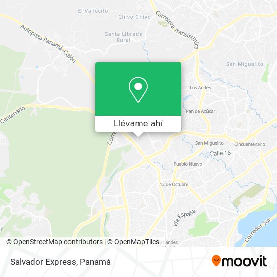 Mapa de Salvador Express