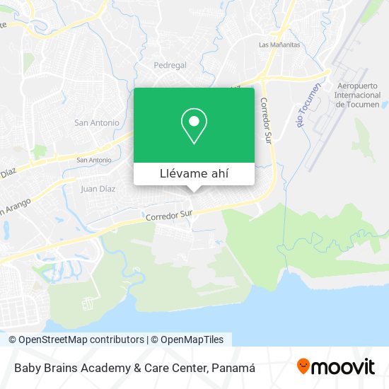 Mapa de Baby Brains Academy & Care Center