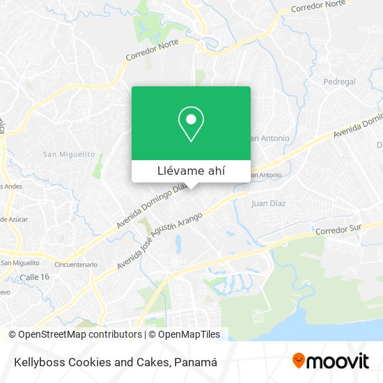 Mapa de Kellyboss Cookies and Cakes