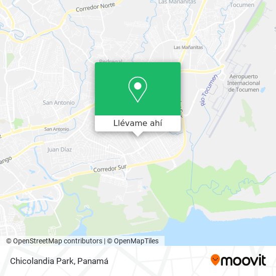 Mapa de Chicolandia Park