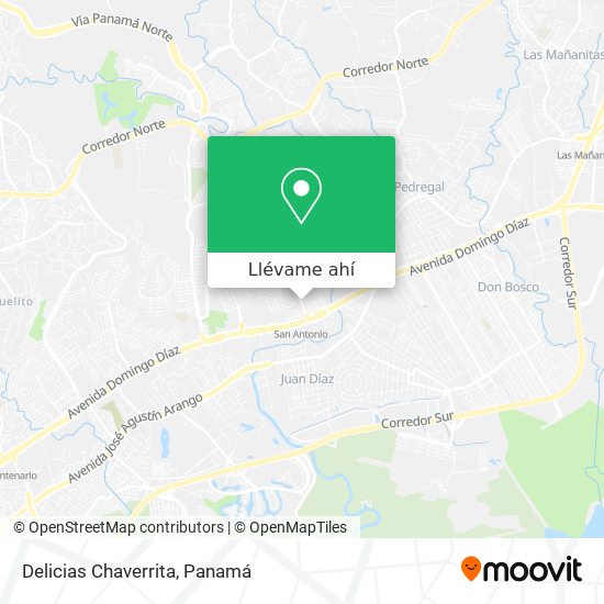 Mapa de Delicias Chaverrita