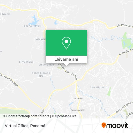 Mapa de Virtual Office