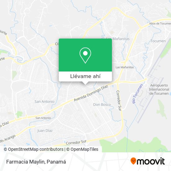 Mapa de Farmacia Maylin