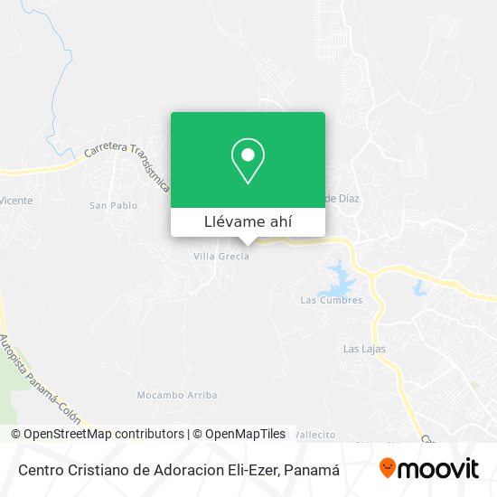 Mapa de Centro Cristiano de Adoracion Eli-Ezer