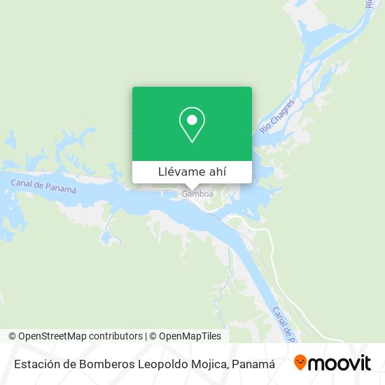 Mapa de Estación de Bomberos Leopoldo Mojica
