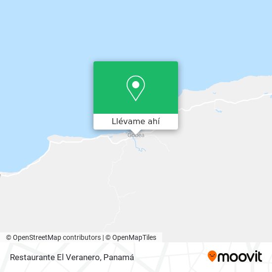 Mapa de Restaurante El Veranero