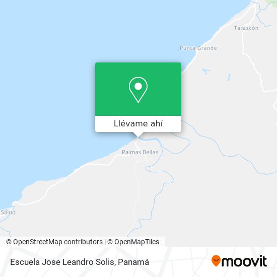 Mapa de Escuela Jose Leandro Solis