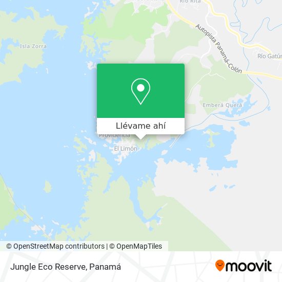 Mapa de Jungle Eco Reserve