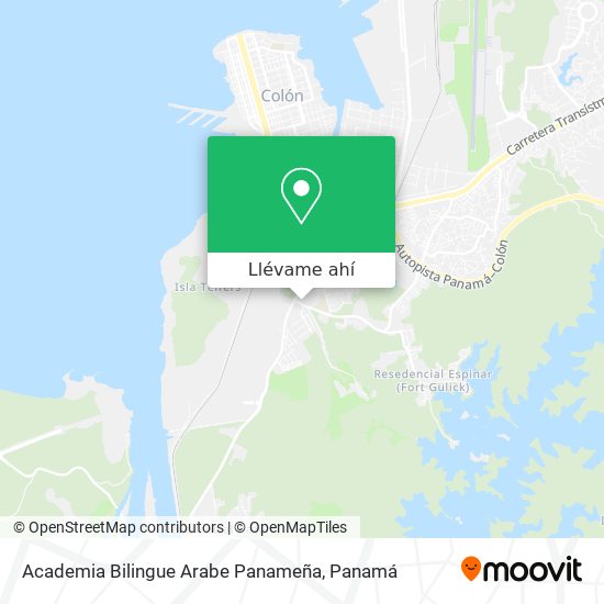 Mapa de Academia Bilingue Arabe Panameña