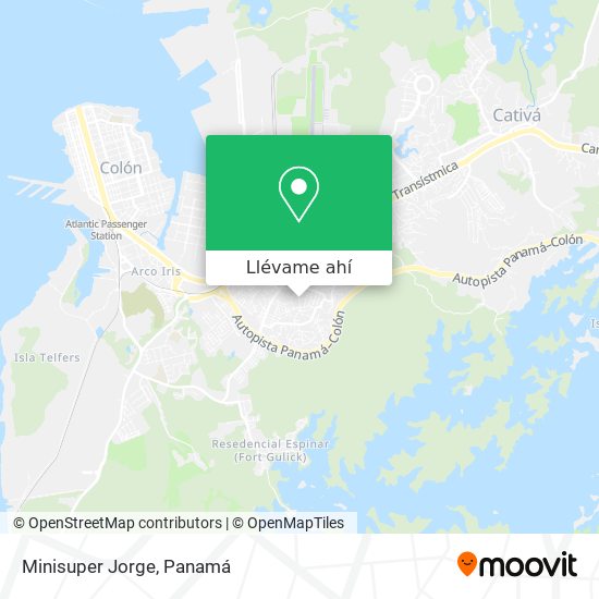 Mapa de Minisuper Jorge