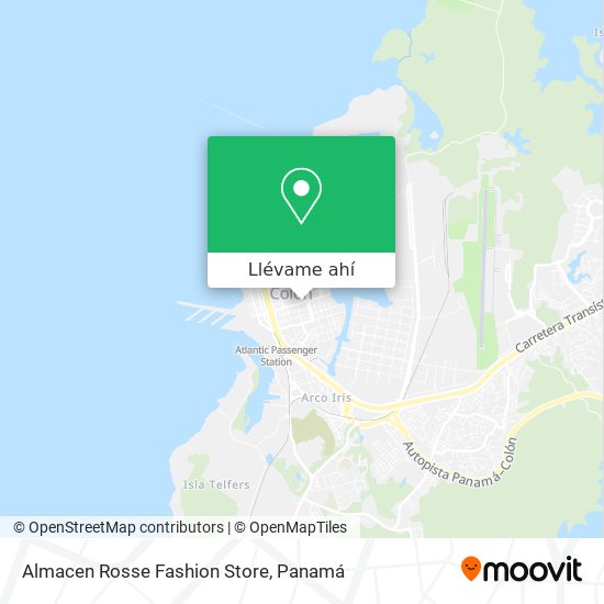 Mapa de Almacen Rosse Fashion Store