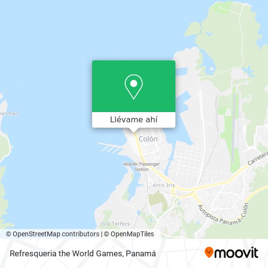 Mapa de Refresqueria the World Games